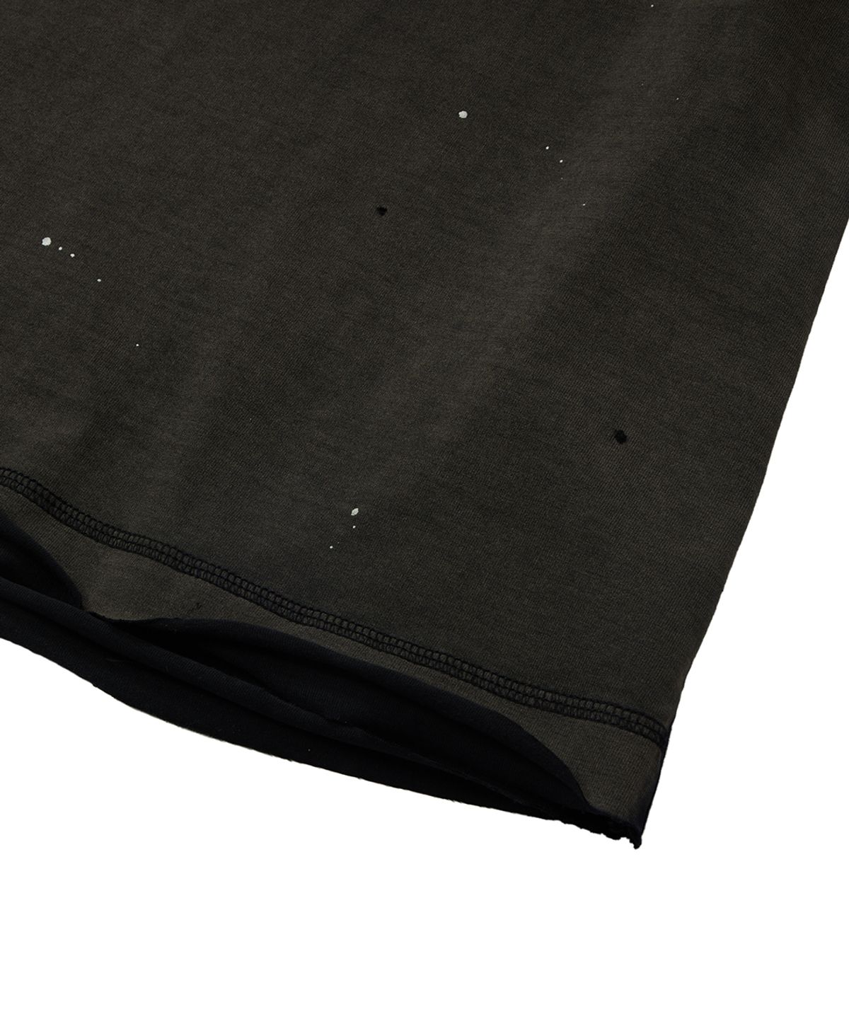 더 오피셜 레퓨지(THE OFFICIAL REFUGE) LASER ETCHED T-SHIRT CHARCOAL