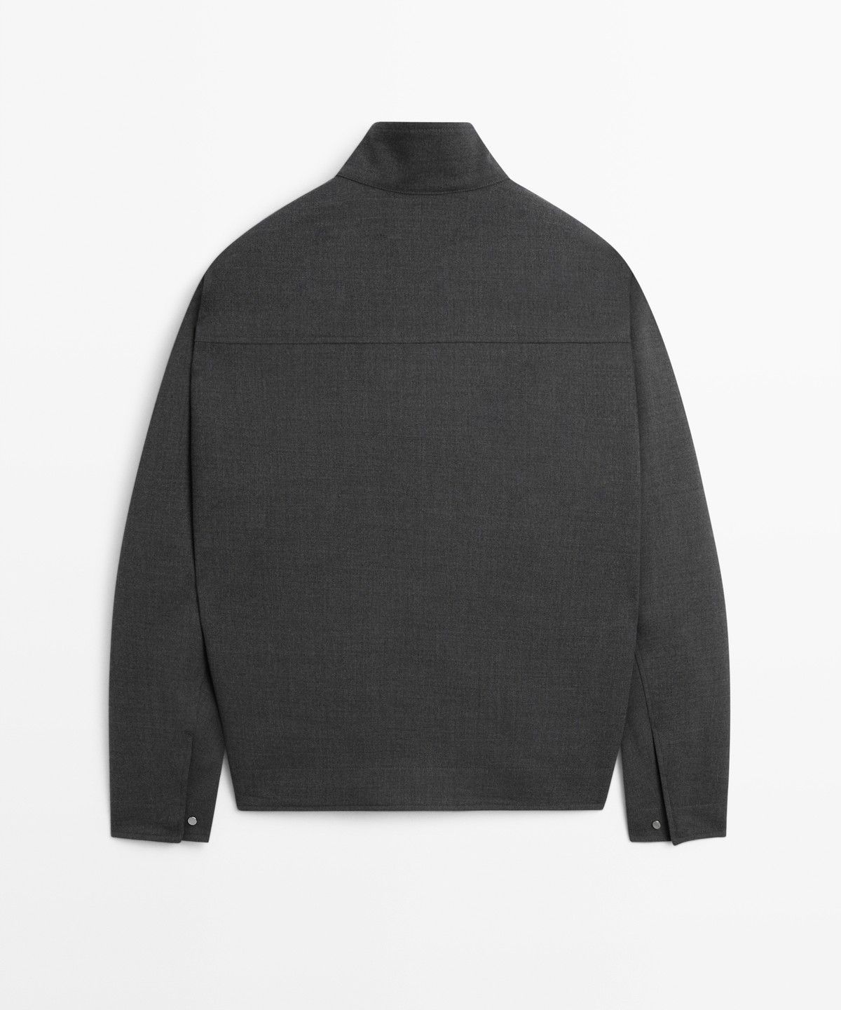 마시모두띠(MASSIMO DUTTI) 100% 울 오버셔츠