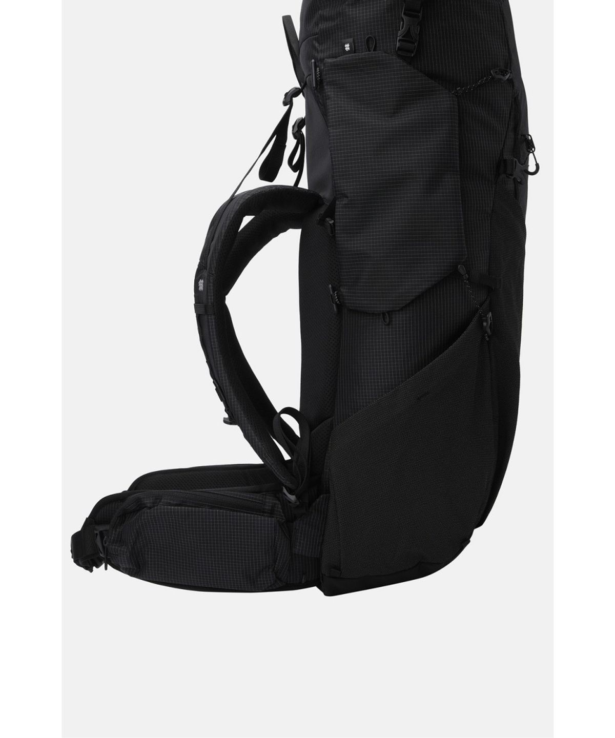 코오롱스포츠(KOLON SPORT) 롤탑형 백패킹 AXIOM 백팩 33L(+7L) QEBXX26242BLK