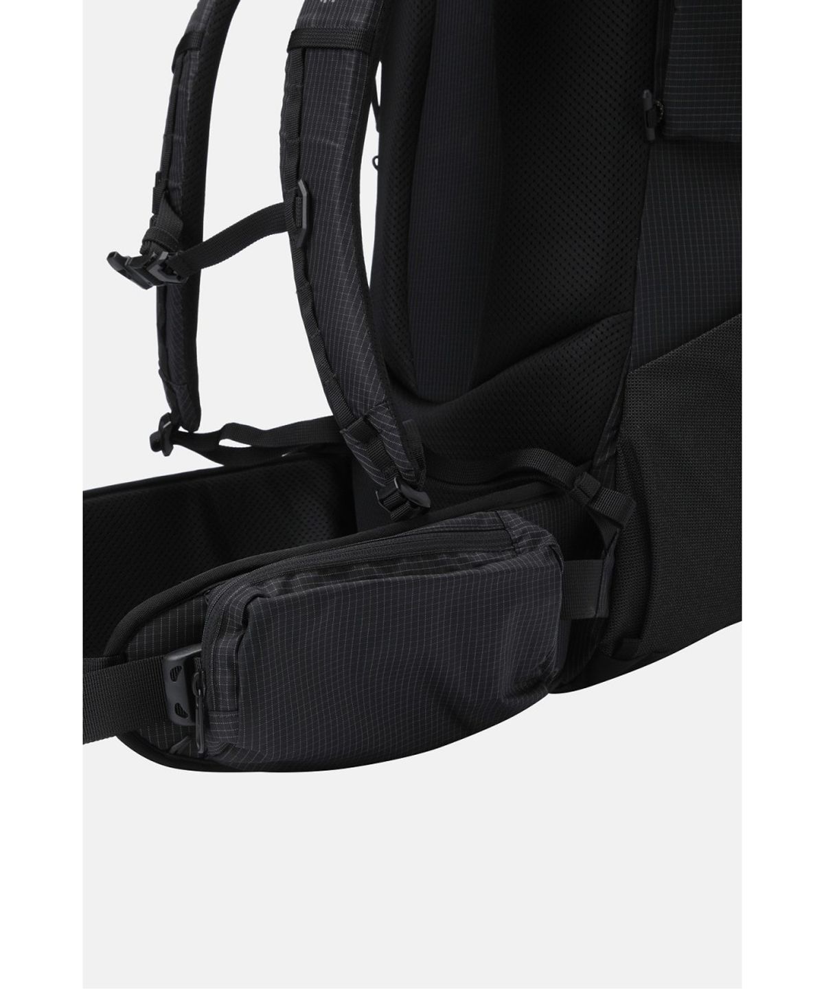 코오롱스포츠(KOLON SPORT) 롤탑형 백패킹 AXIOM 백팩 37L(+8L) QEBXX26241BLK