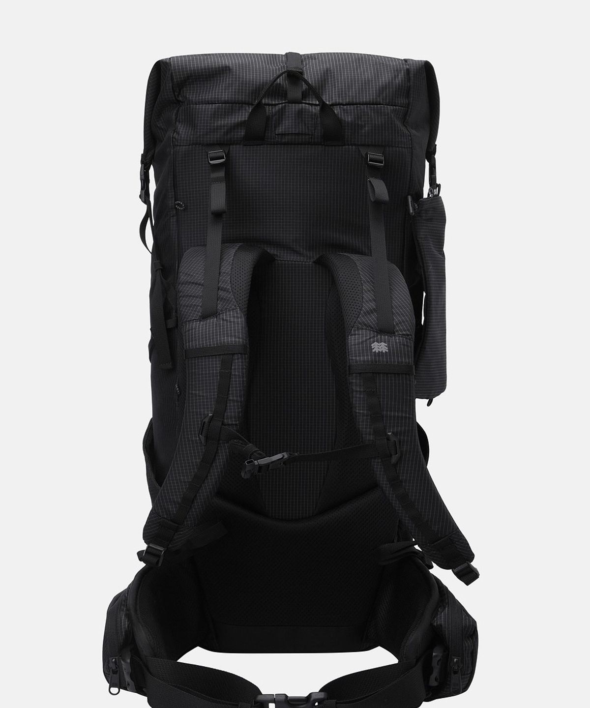 코오롱스포츠(KOLON SPORT) 롤탑형 백패킹 AXIOM 백팩 37L(+8L) QEBXX26241BLK