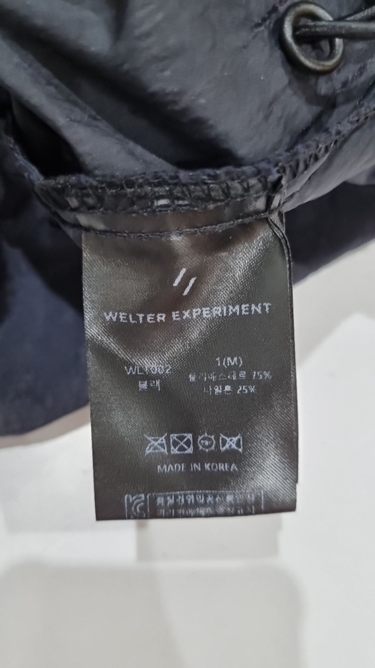 웰터 익스페리먼트(WELTER EXPERIMENT) 나일론/코치 재킷 1