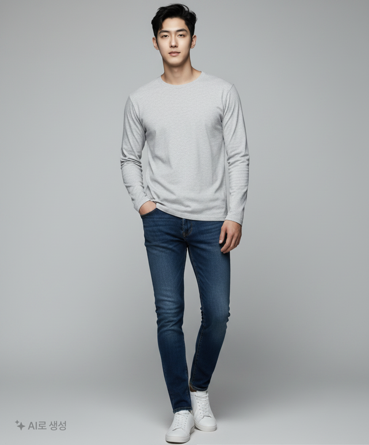 스파오(SPAO) 긴소매 티셔츠 L