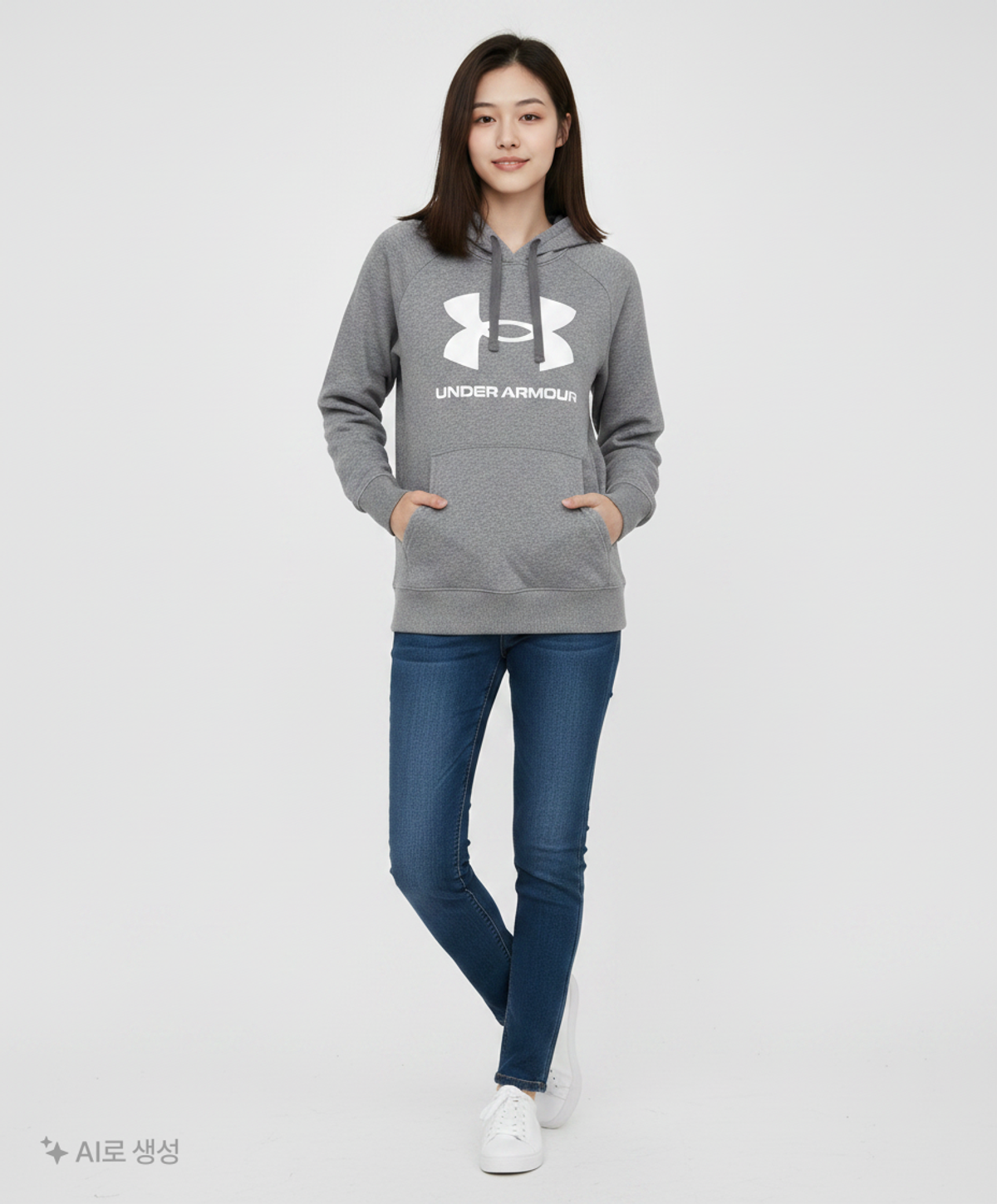 언더아머(UNDERARMOUR) 후드 티셔츠 L