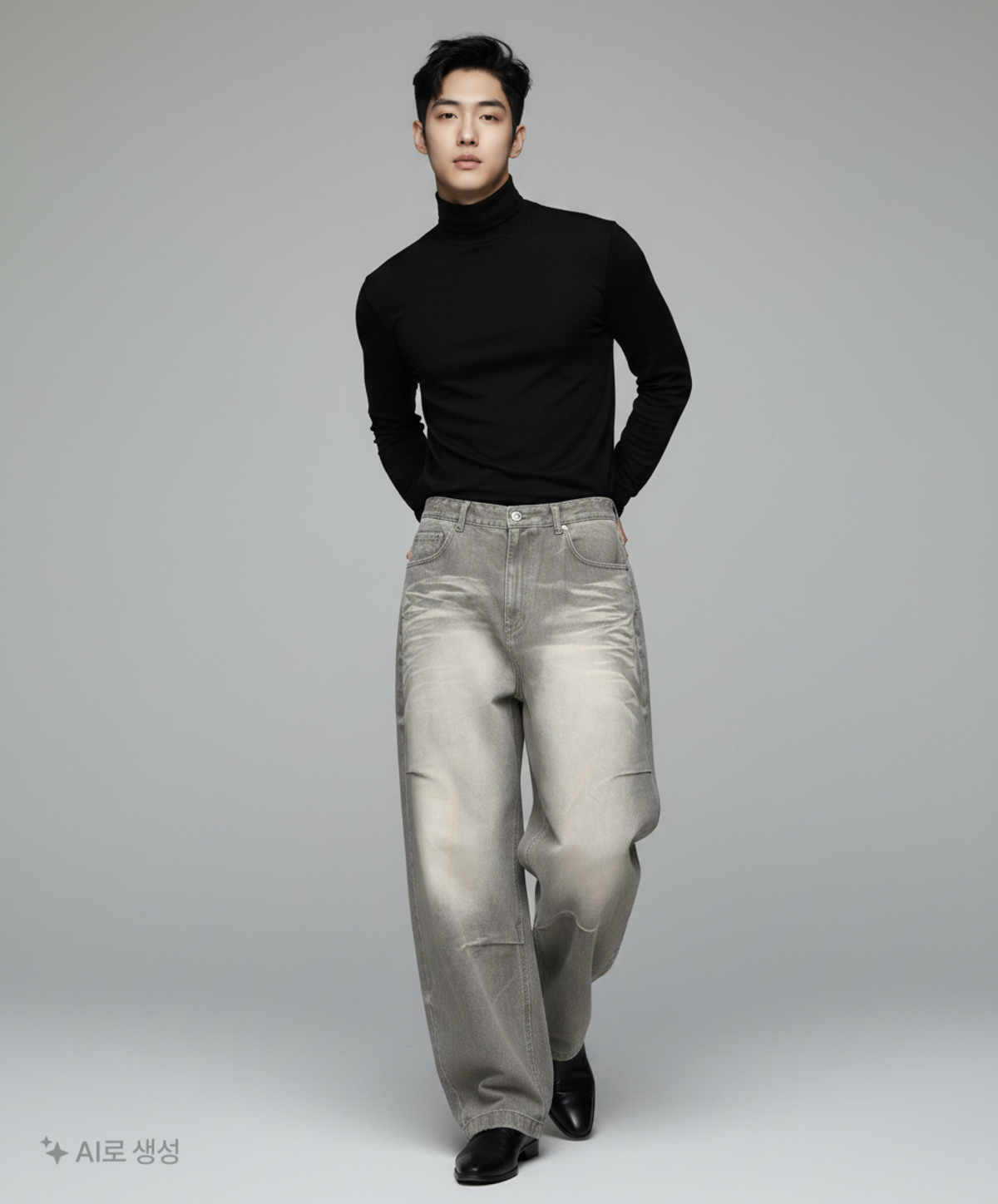 에세테라(ETCETERA) 청/데님 팬츠 L