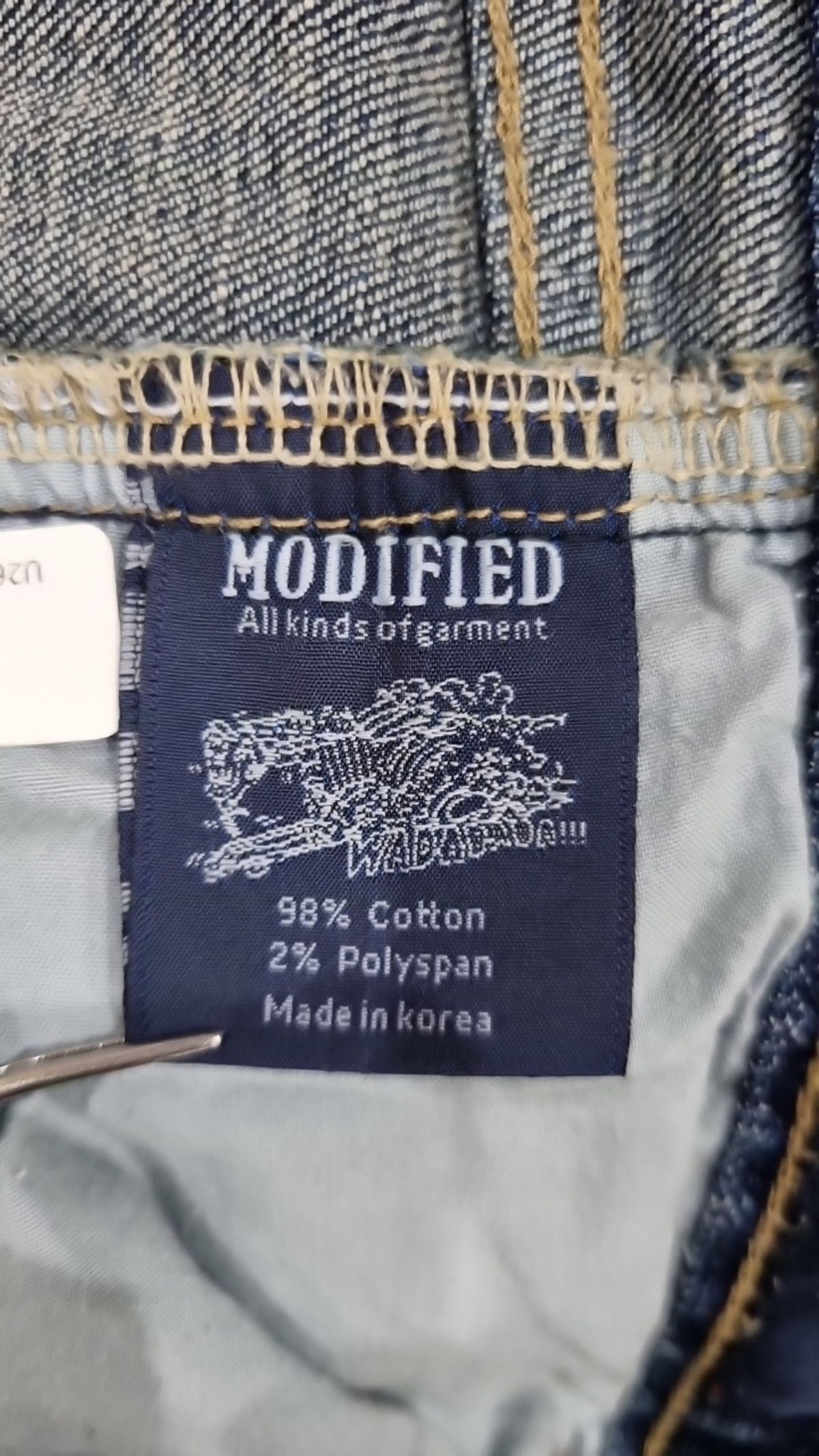 모디파이드(MODIFIED) 청/데님 팬츠 32