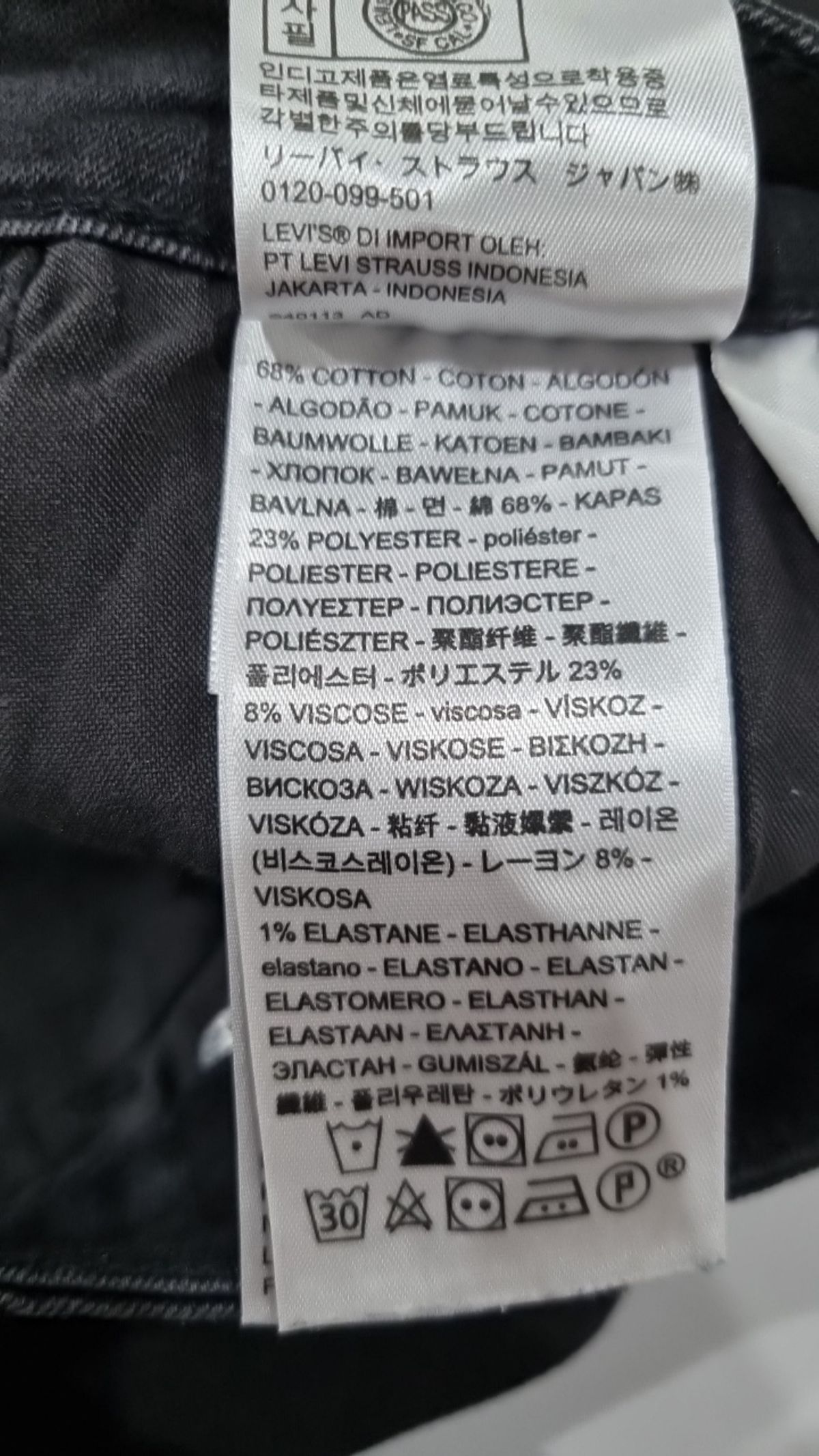 리바이스(LEVI'S) 청/데님 팬츠 W28L30