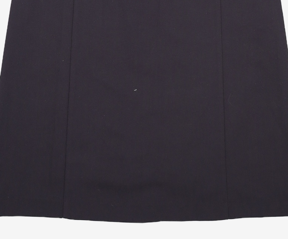 비뮤즈맨션(BEMUSE MANSION) Back v layered dress - Black