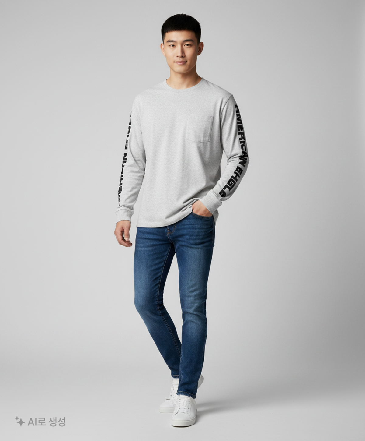 아메리칸이글(AMERICANEAGLE) 긴소매 티셔츠 XXL