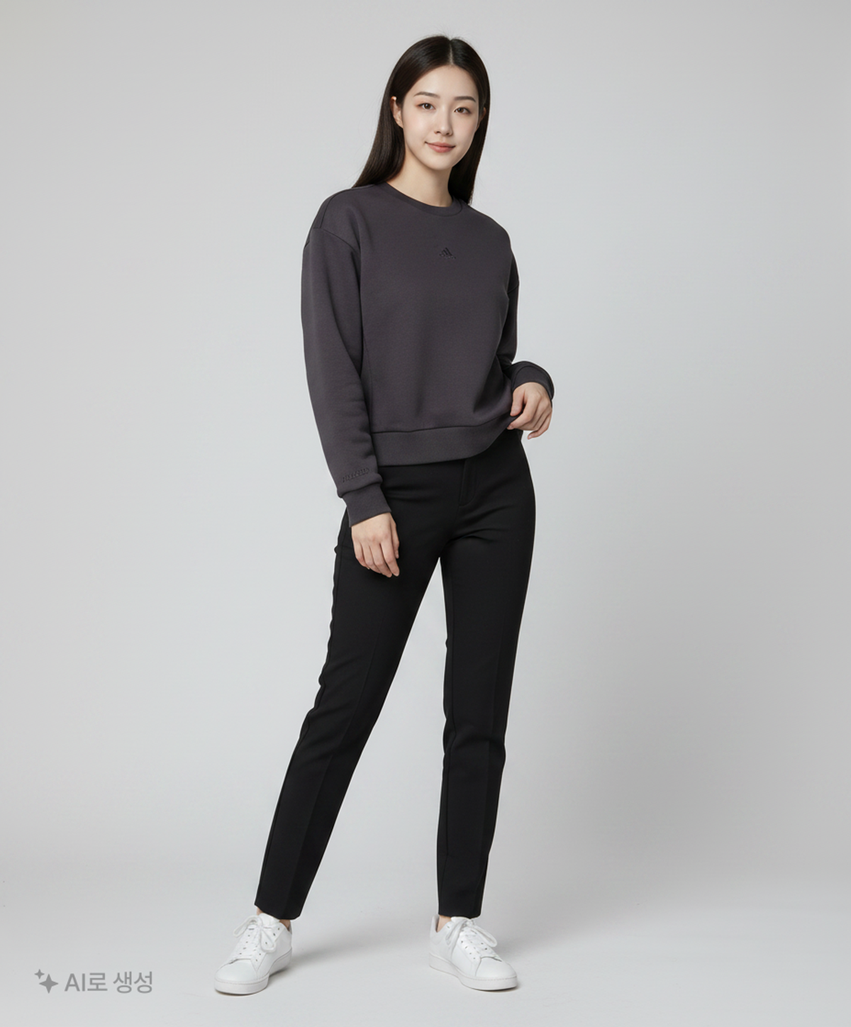 아디다스(ADIDAS) ALL SZN 플리스 스웨트셔츠 HJ7995 XS