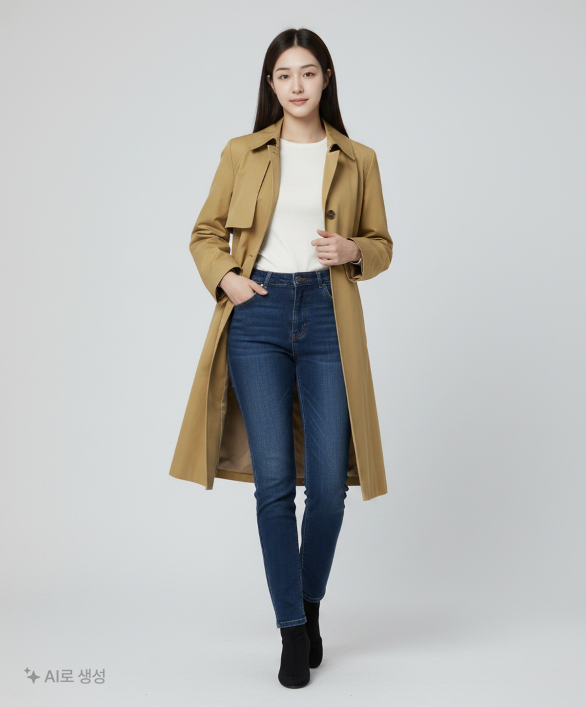 유니클로(UNIQLO) 봄 가을 코트 M