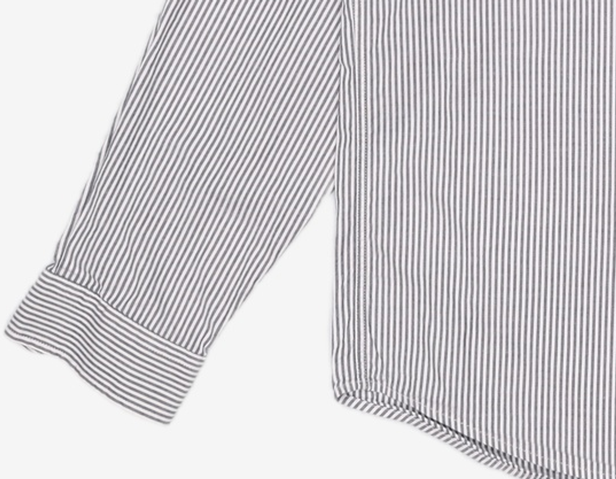 라코스테(LACOSTE) 남성 스트라이프 옥스포드 셔츠 [네이비] 44
