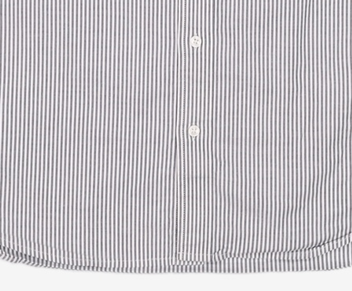 라코스테(LACOSTE) 남성 스트라이프 옥스포드 셔츠 [네이비] 44