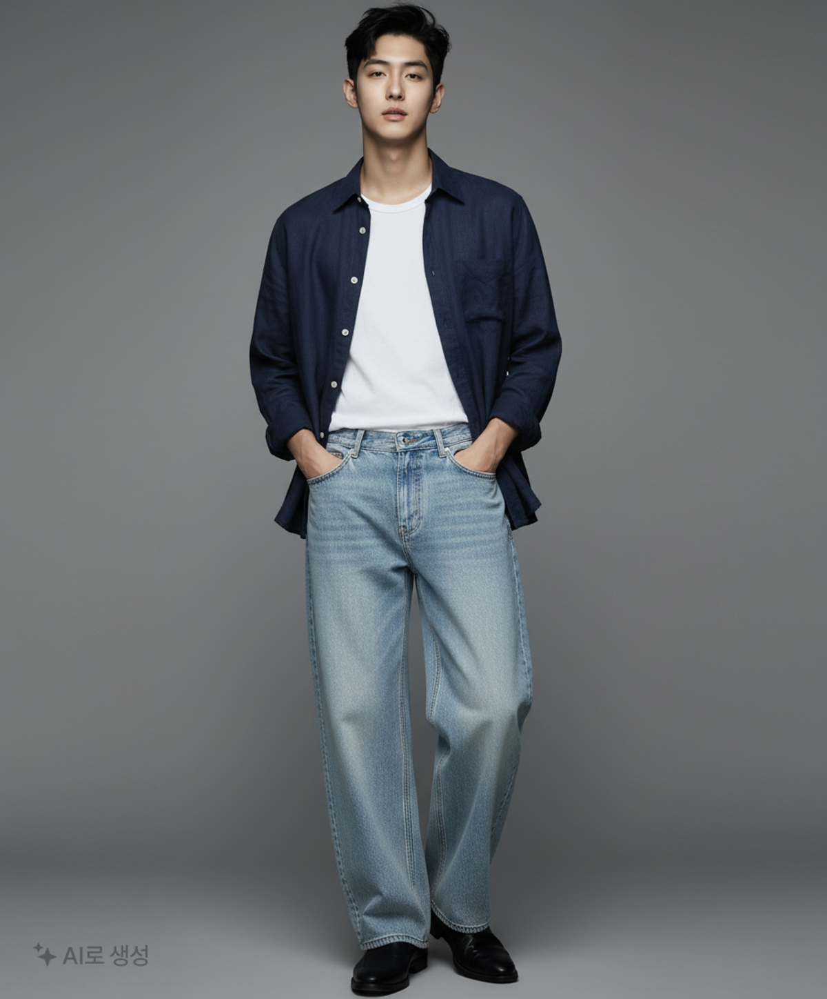어널러코드(ANOLORCODE) 청/데님 팬츠 M