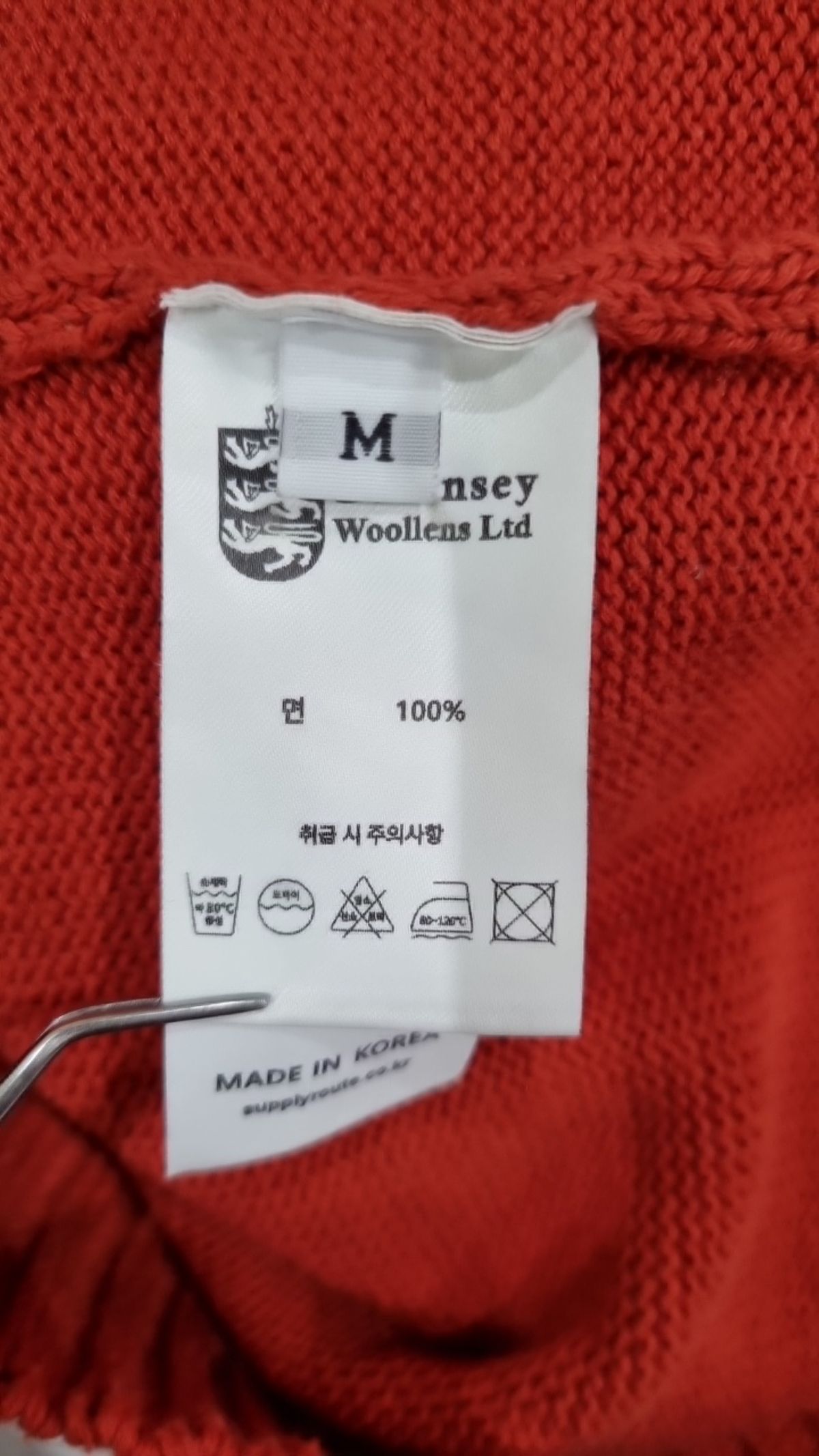 건지 울른스(Guernsey Woollens) 니트/스웨터 M