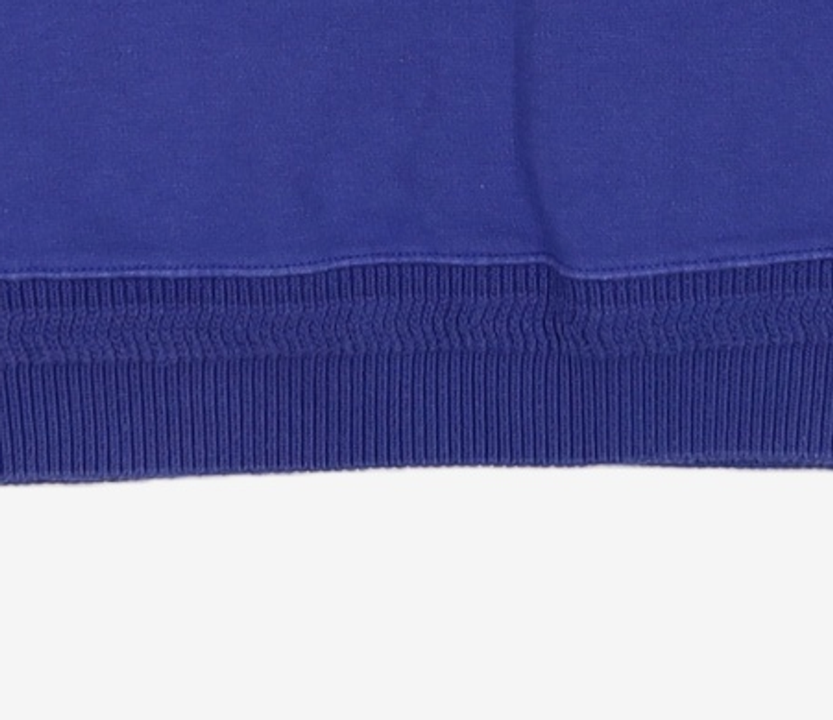 밀로그램(MILLOGREM) zigzag embroidery sweatshirts - blue FREE