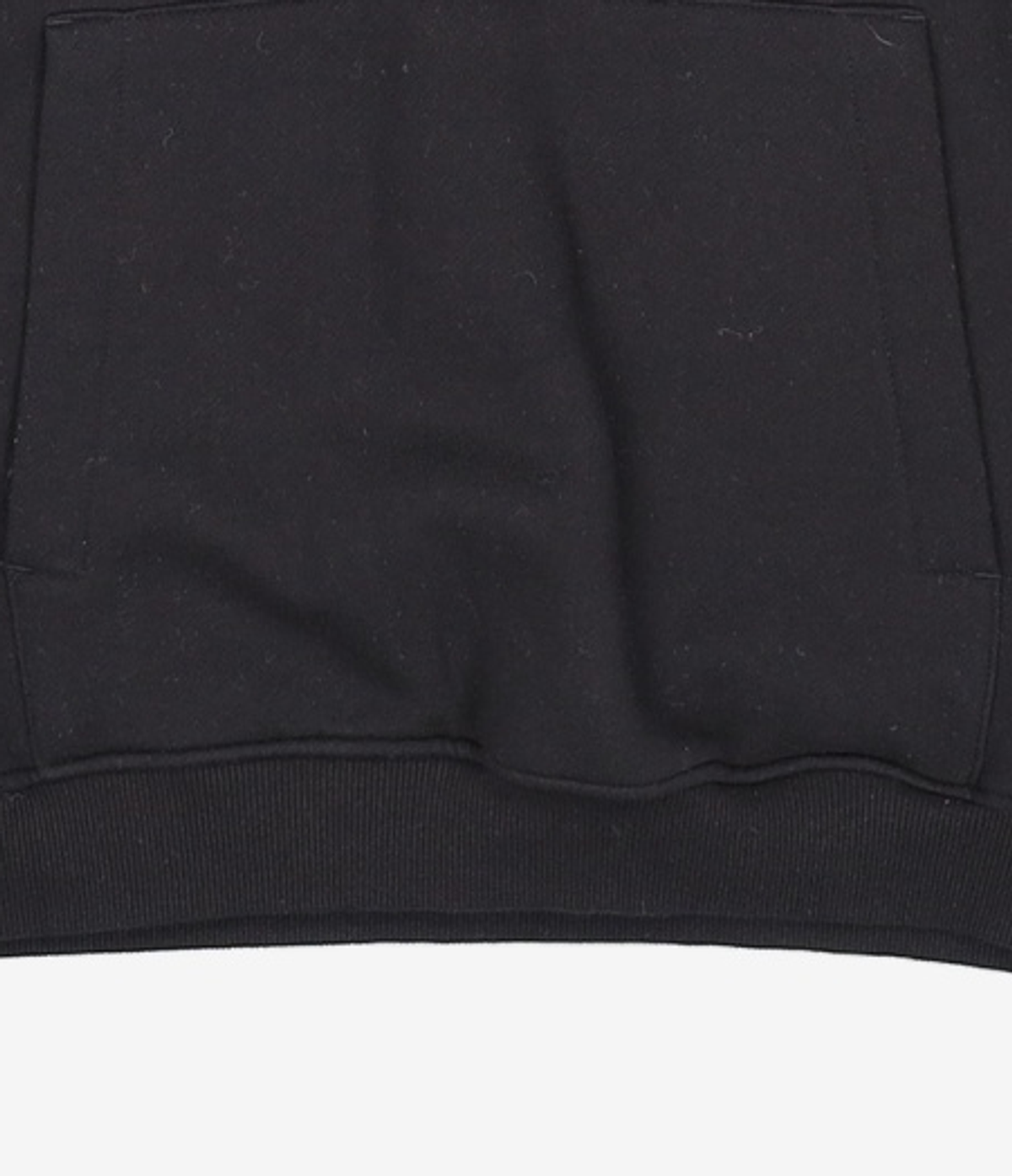 에이카화이트(AECA) BRUSHED BASIC PULLOVER HOODIE-BLACK S