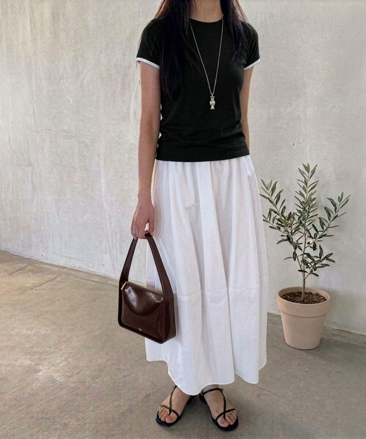 마이아(MAIA) 볼륨  스커트