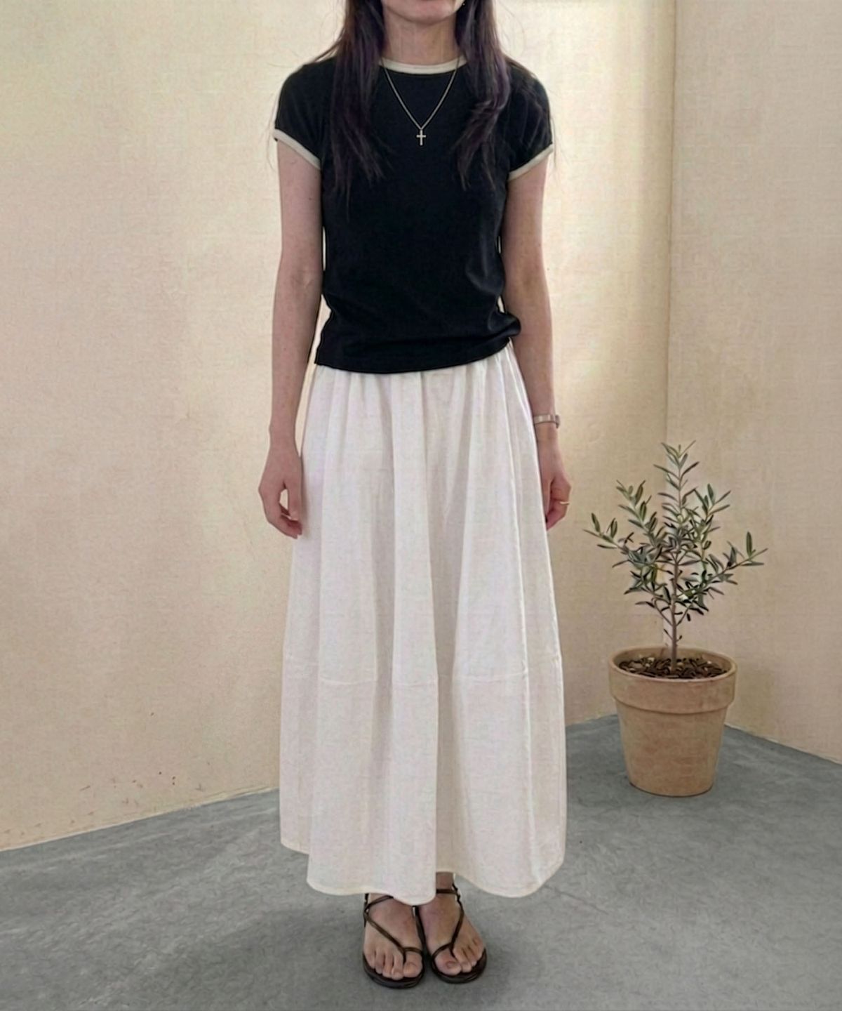 마이아(MAIA) 볼륨  스커트