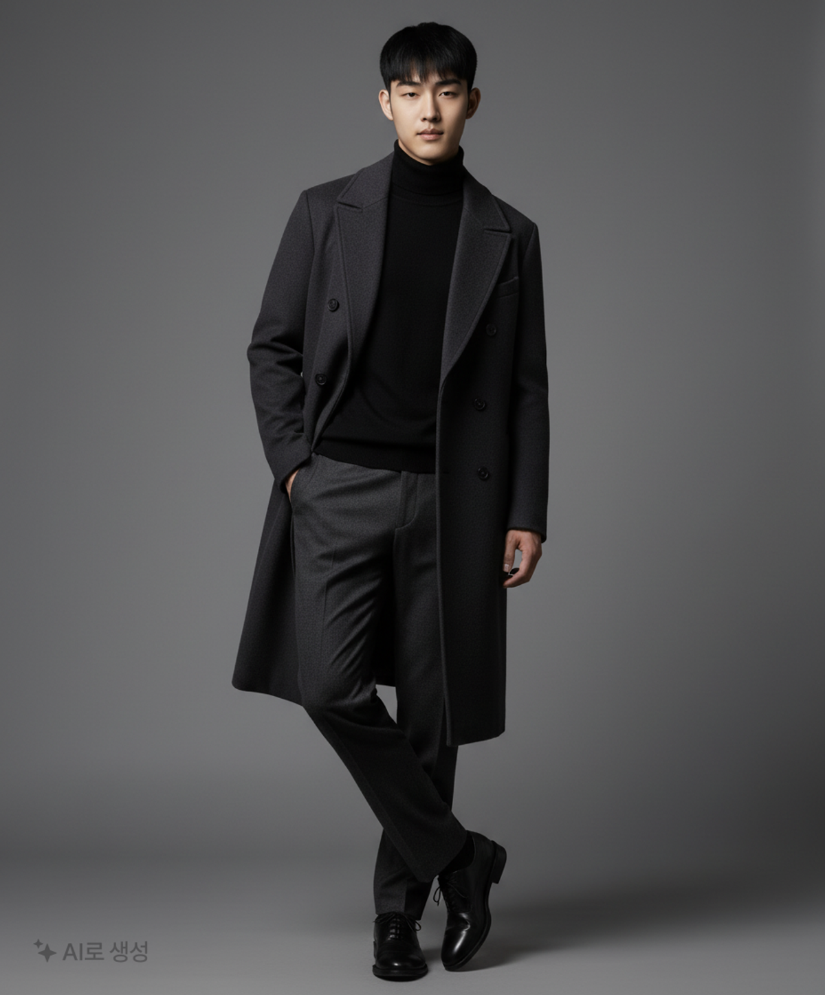 드로우핏(DRAW FIT) 겨울 더블 코트 L