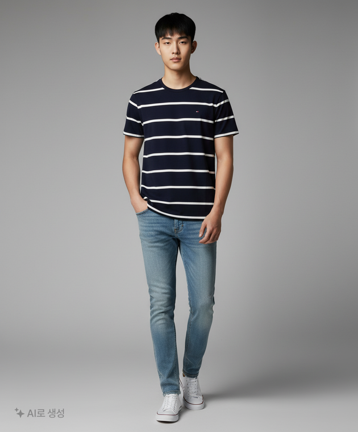 타미힐피거(TOMMY HILFIGER) 반소매 티셔츠 XS