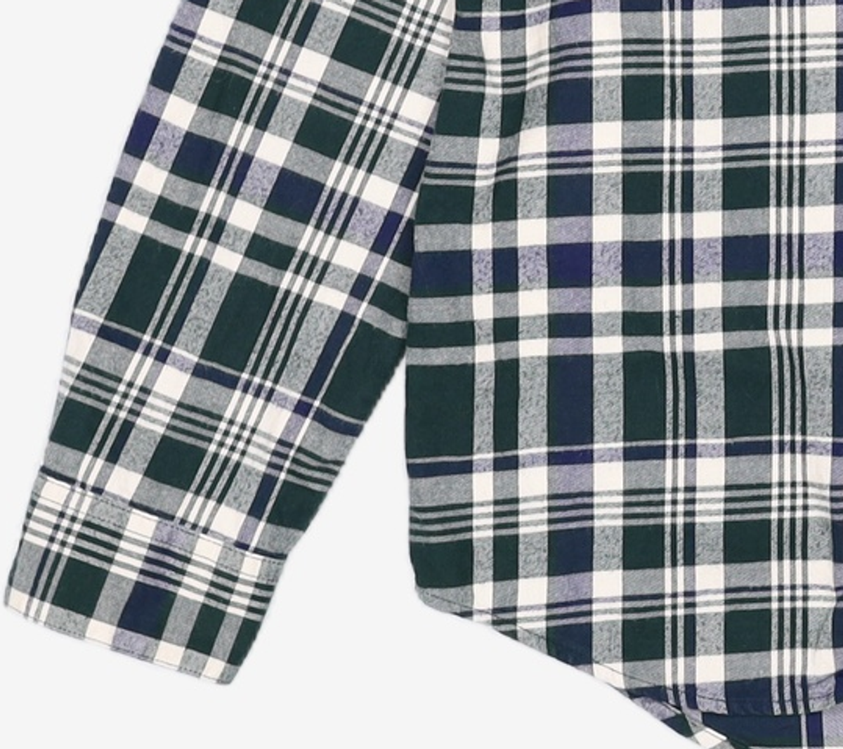 라코스테(LACOSTE) 여성 투톤 체크 셔츠 CF675E-51N Q8K 38
