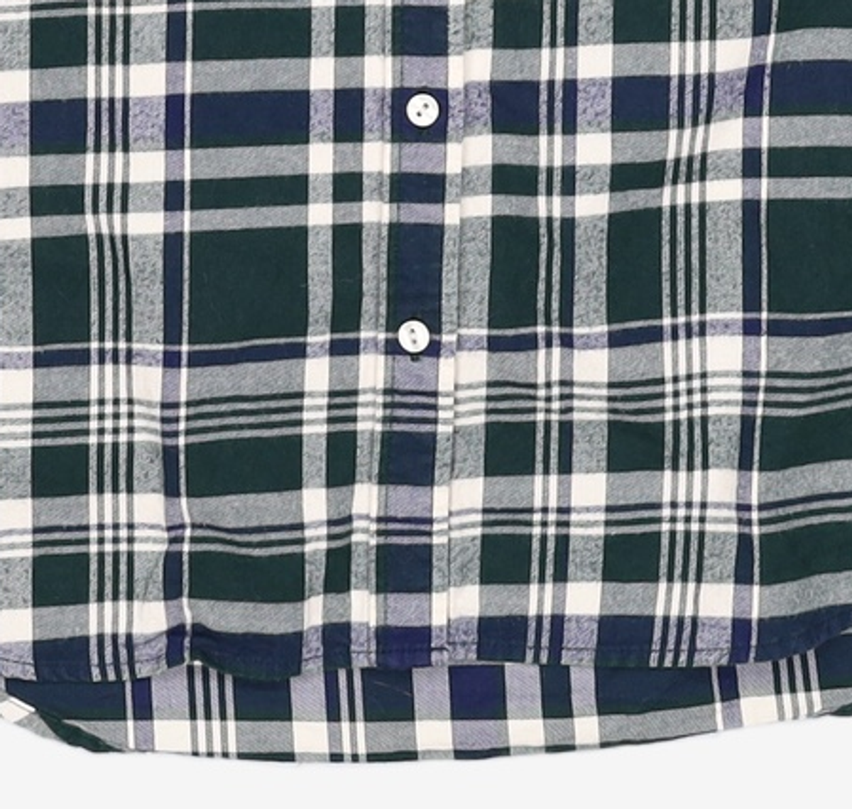 라코스테(LACOSTE) 여성 투톤 체크 셔츠 CF675E-51N Q8K 38