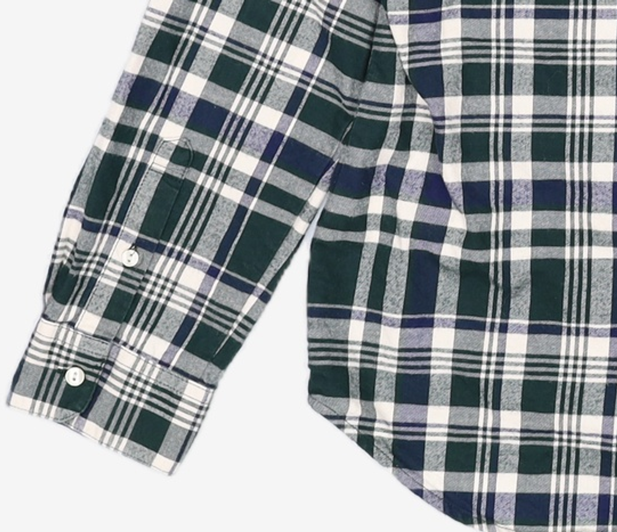 라코스테(LACOSTE) 여성 투톤 체크 셔츠 CF675E-51N Q8K 38