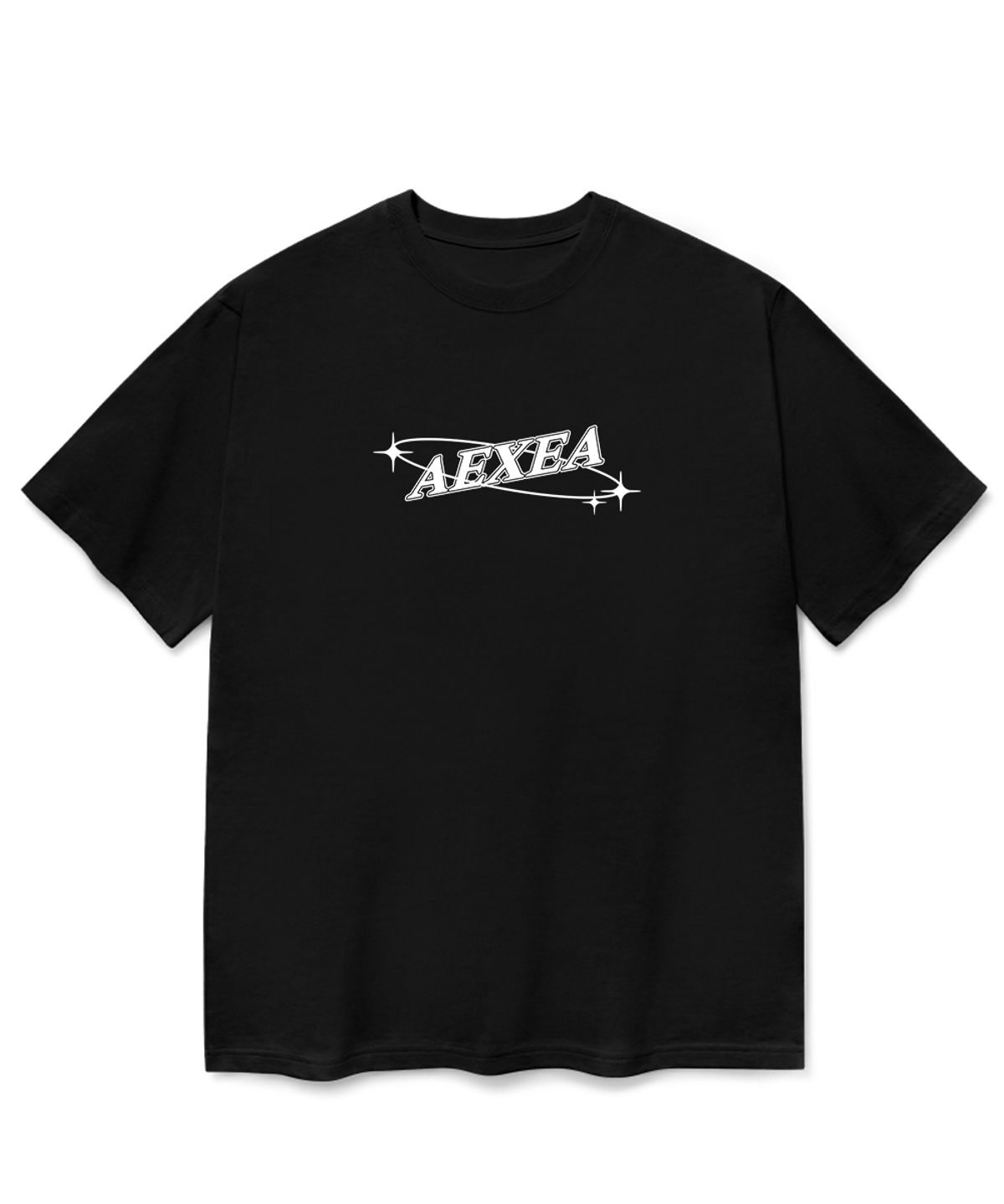 엑시아(AEXEA) 은하 라운드 반팔 티셔츠 I06BRD_ABX11343