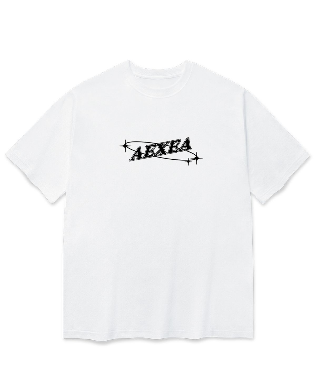 엑시아(AEXEA) 은하 라운드 반팔 티셔츠 I06BRD_ABX11343