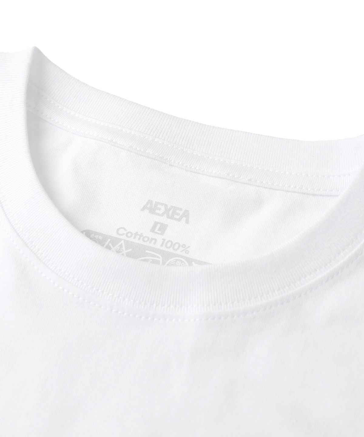 엑시아(AEXEA) 은하 라운드 반팔 티셔츠 I06BRD_ABX11343
