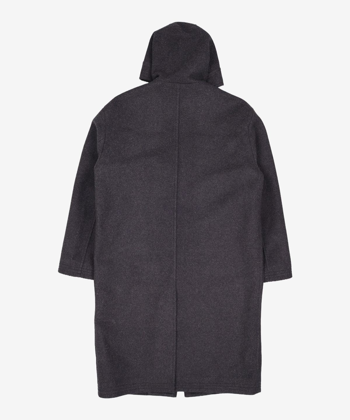 메종미네드(MAISON MINED) SOLID HOOD COAT (CHARCOAL) M
