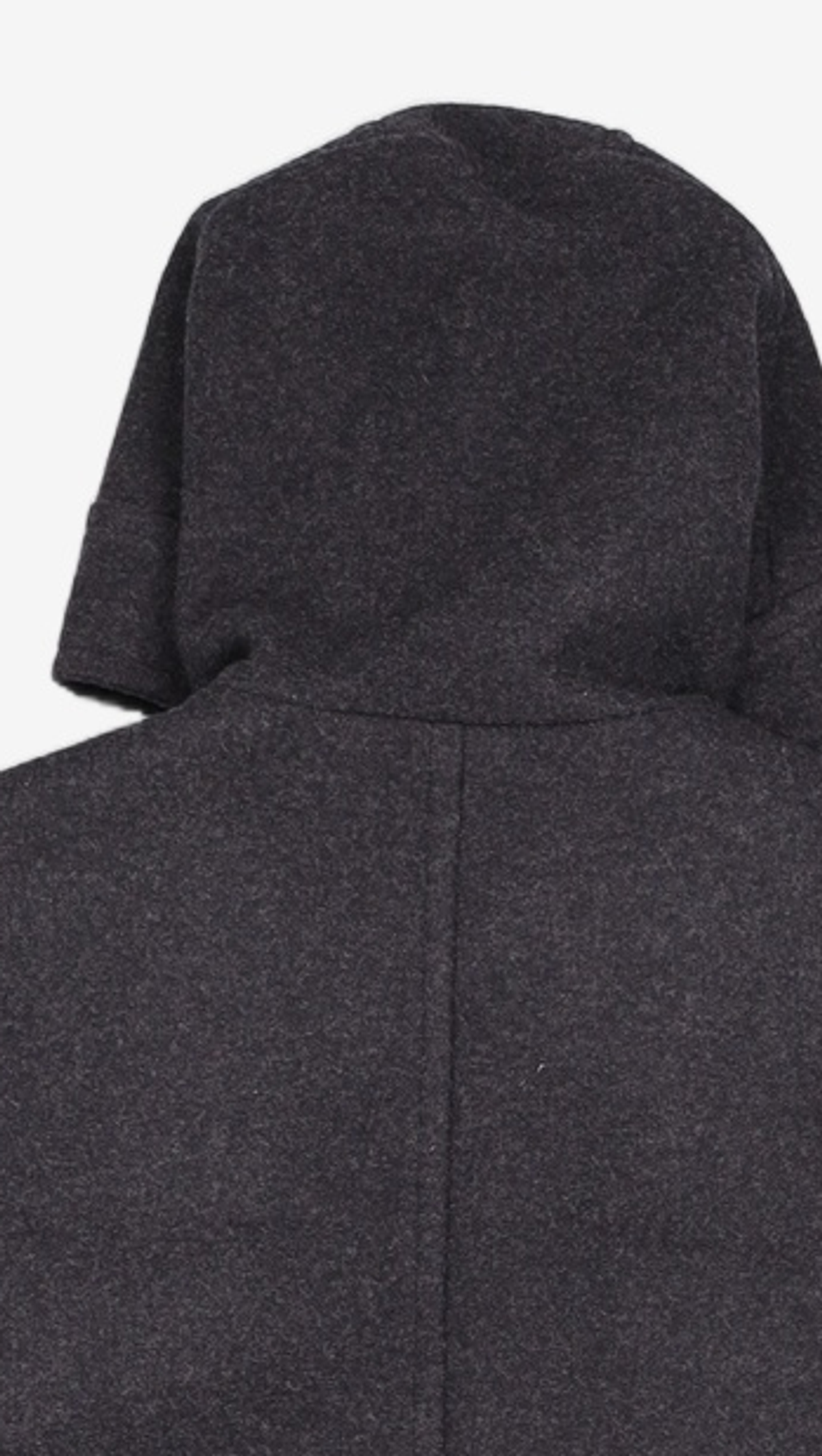 메종미네드(MAISON MINED) SOLID HOOD COAT (CHARCOAL) M