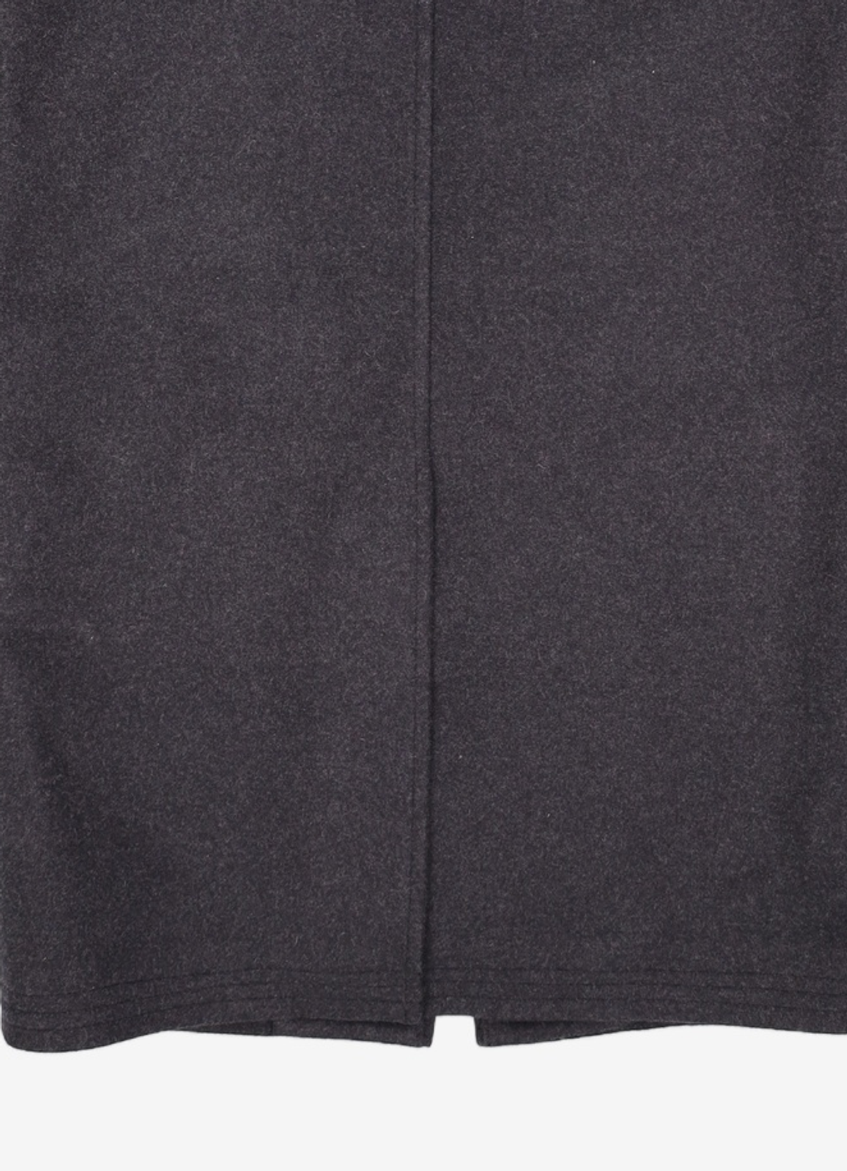 메종미네드(MAISON MINED) SOLID HOOD COAT (CHARCOAL) M