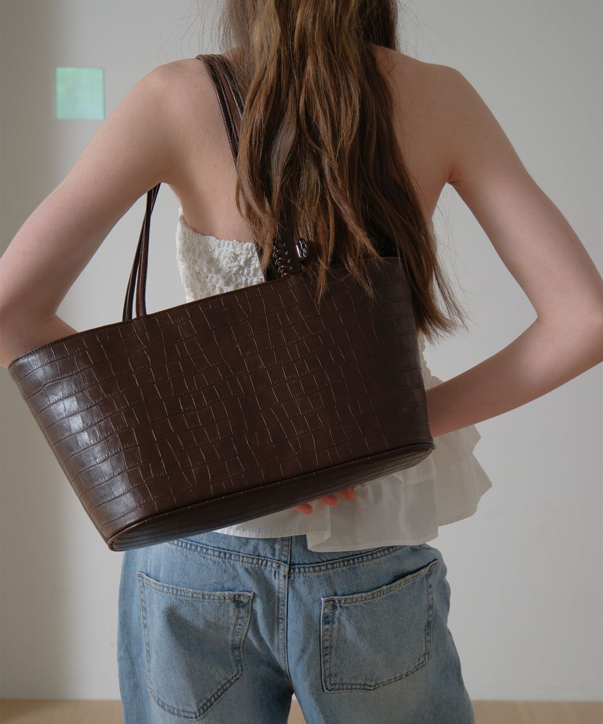 까르몽드(CARMONDE) Grace Bag_Brown