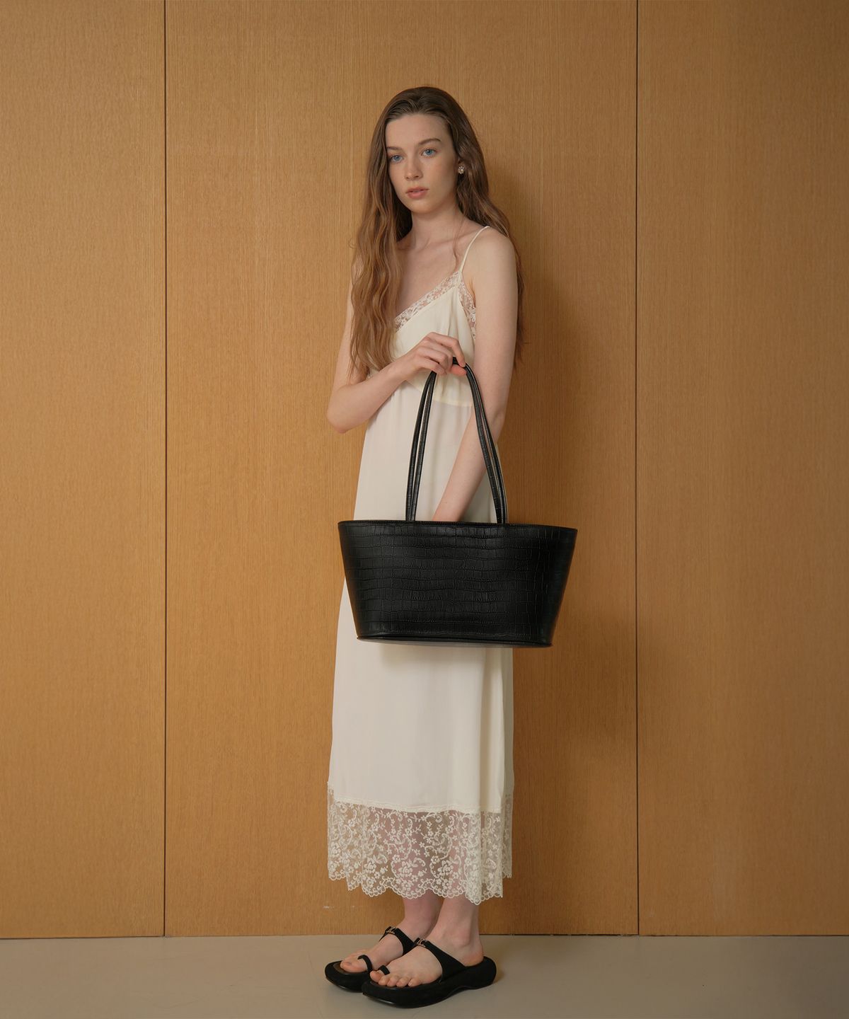 까르몽드(CARMONDE) Grace Bag_Black