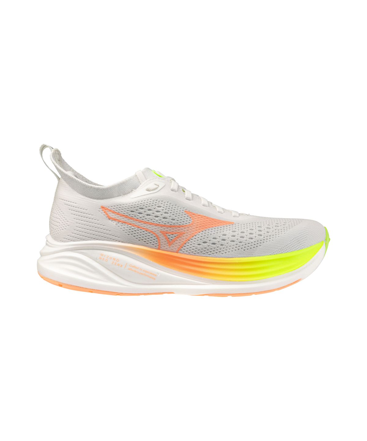 미즈노(MIZUNO) (여성) 네오 젠 2 - GF 화이트:플라밍고 코랄:라임 펄프 / J1GD268671