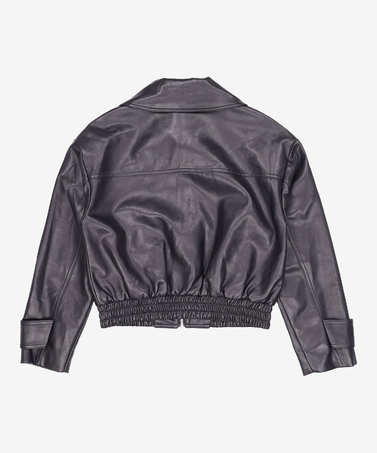 미쏘(MIXXO) 비건레더 블루종 MIWJLCT11C S