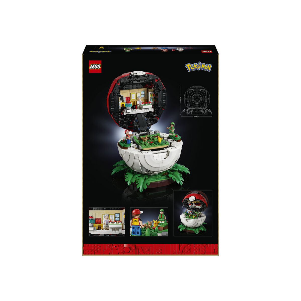레고(LEGO) 레고 포켓몬 72154 포켓몬 트레이너 저니 : 몬스터볼 [레고공식]