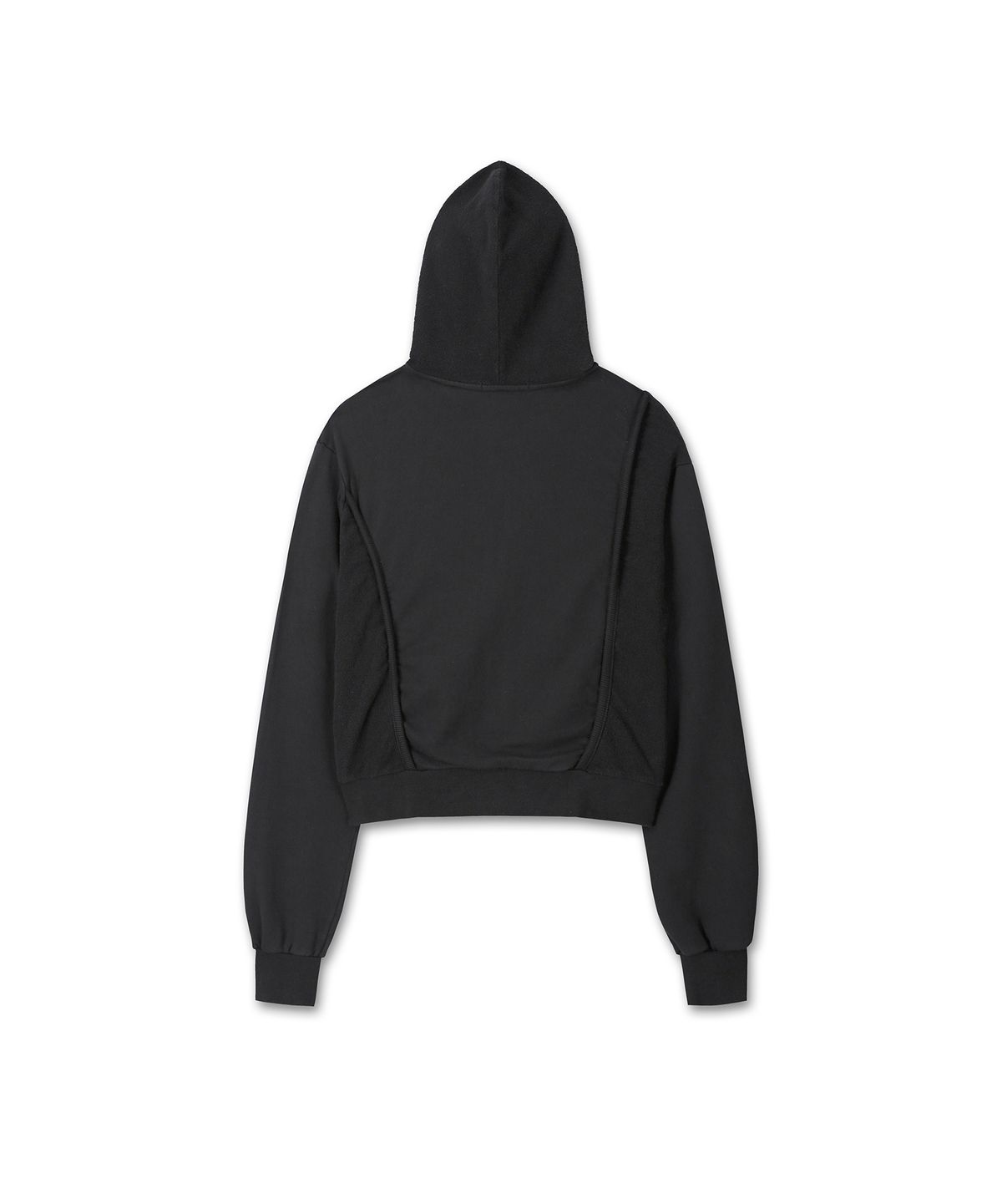9999아카이브(9999ARCHIVE) Curved Line Hood Zip-Up