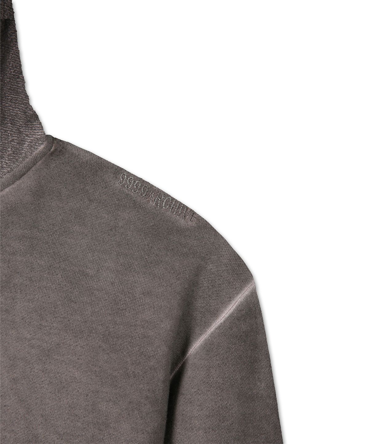 9999아카이브(9999ARCHIVE) Curved Line Hood Zip-Up