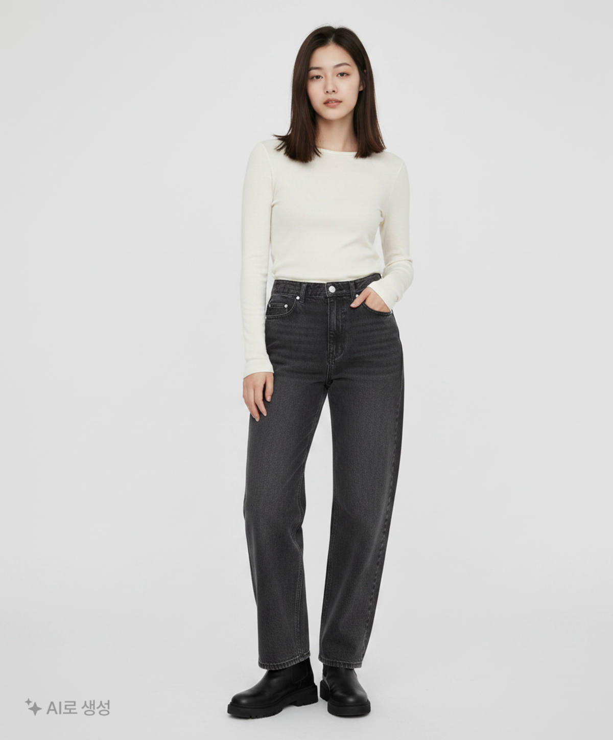 드로우핏(DRAW FIT) 청/데님 팬츠 L