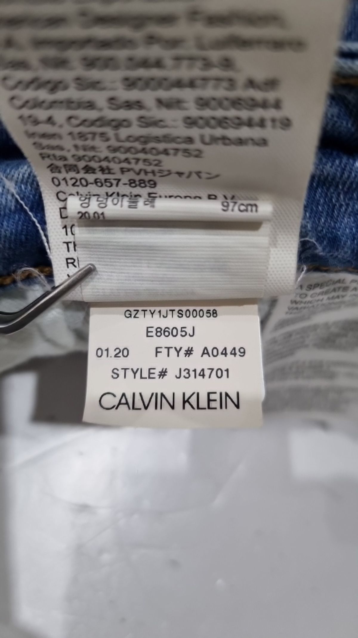 캘빈클라인 진(CALVIN KLEIN JEANS) 청/데님 팬츠 29