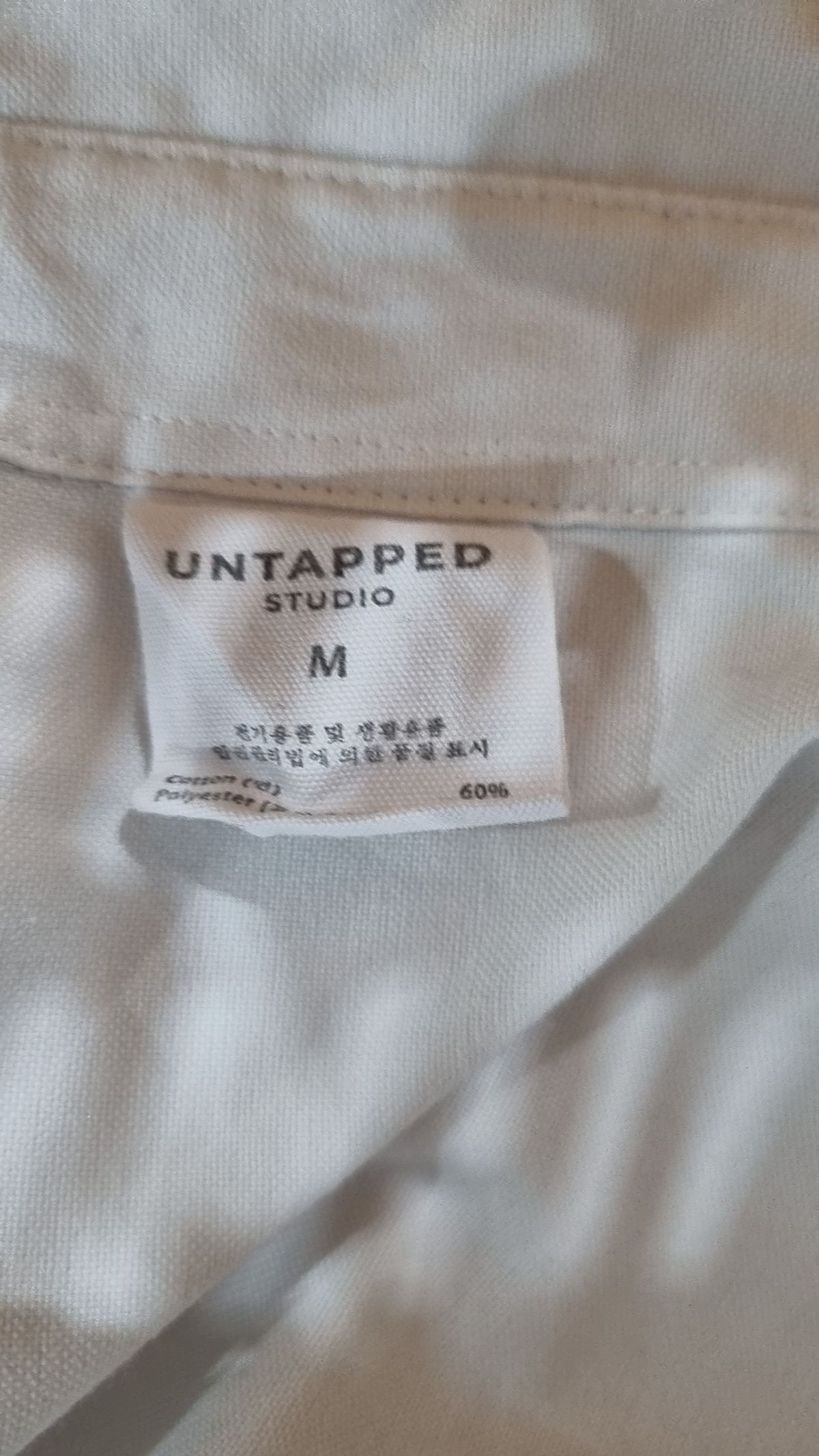 언탭트 스튜디오(UNTAPPED STUDIO) 캐주얼 셔츠 M