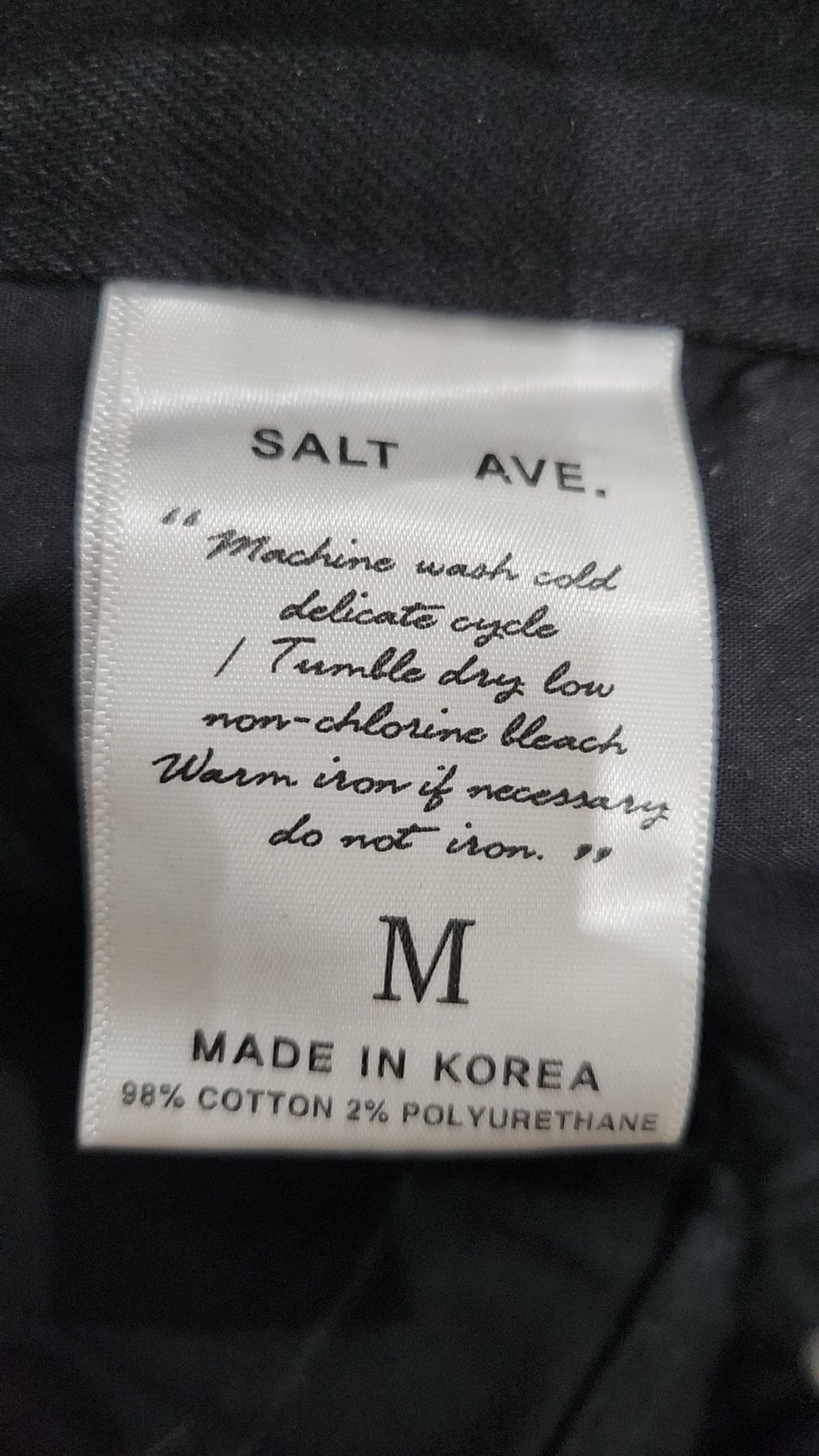 솔트 에비뉴(SALT AVENUE) 청/데님 팬츠 M