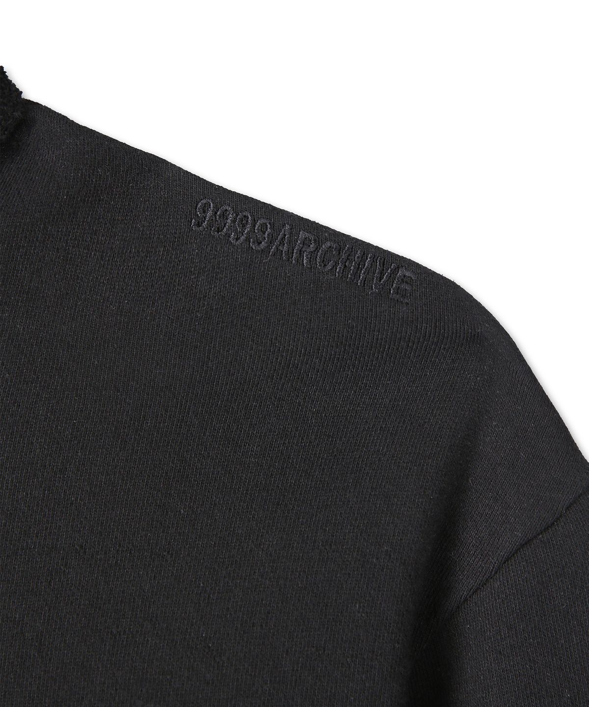 9999아카이브(9999ARCHIVE) Curved Line Hoodie