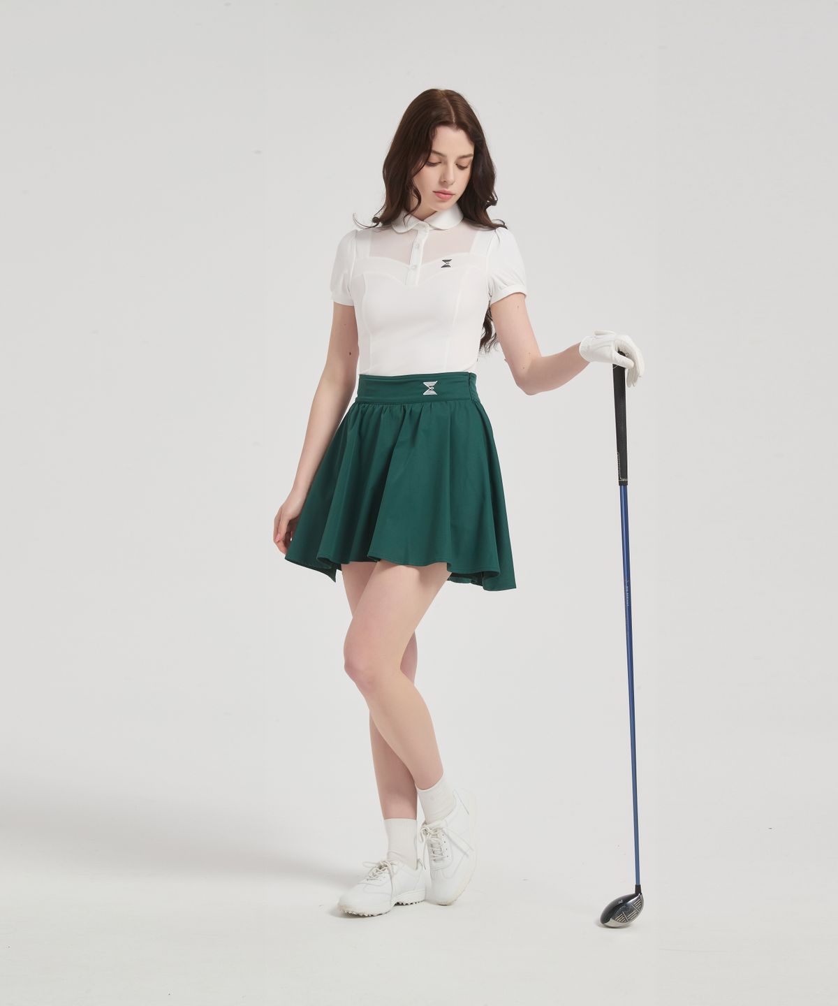 이파르카(E.PARCA) 애슐리 퍼프 숏슬리브 탑