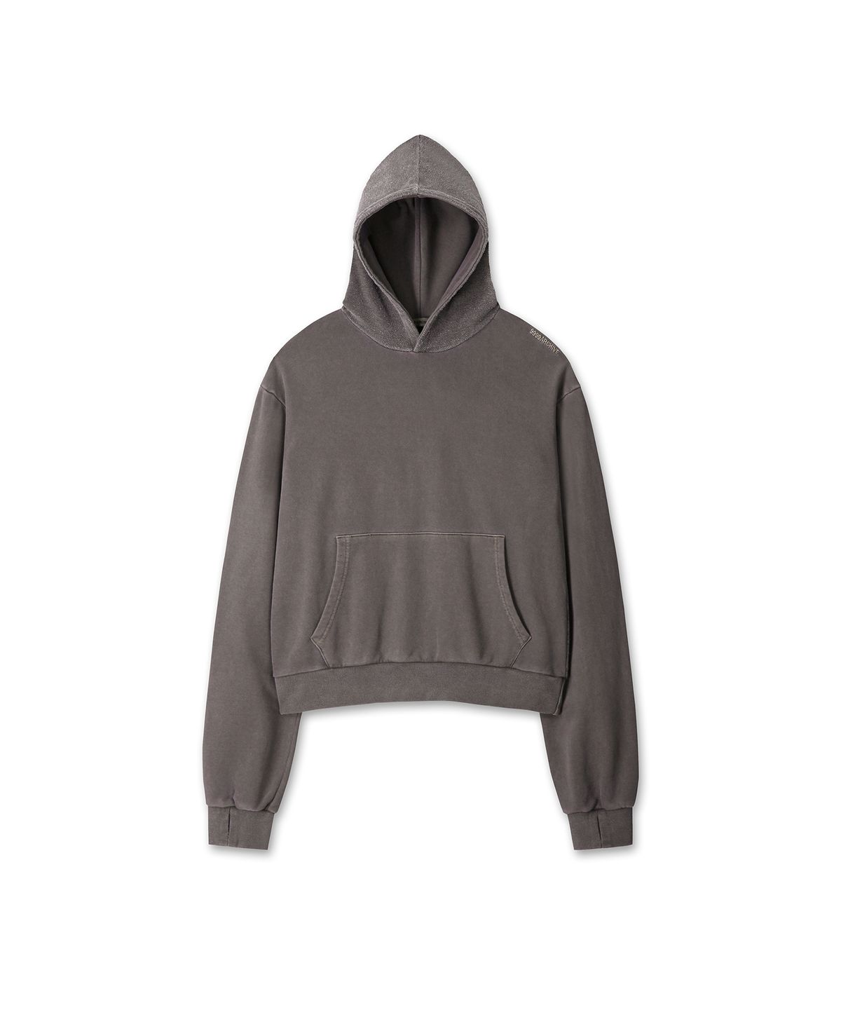 9999아카이브(9999ARCHIVE) Curved Line Hoodie
