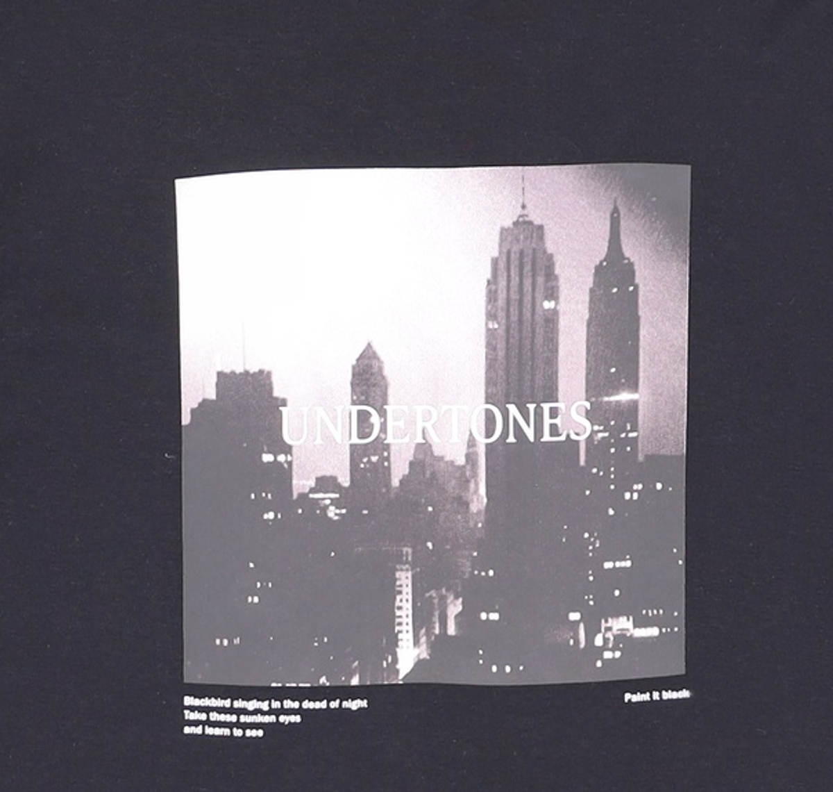 언더톤즈(UNDERTONES) 반소매 티셔츠 S