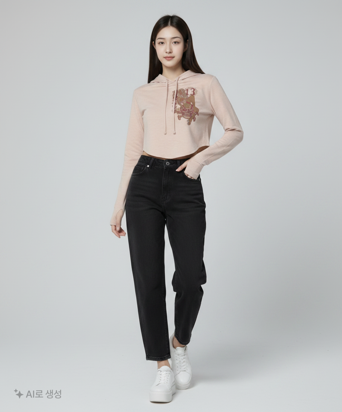 배디(BADEE) 후드 티셔츠 M